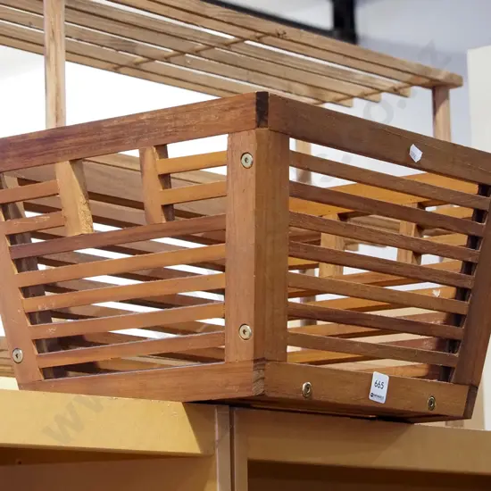 wooden basket Diam430
