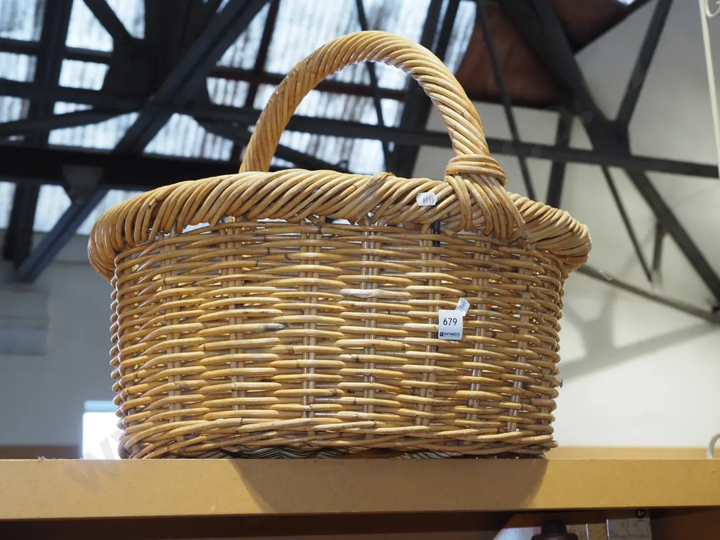 cane basket Diam500 Image 1++