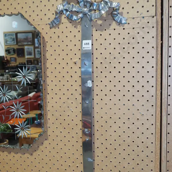ribbon themed wall mounted key hooks