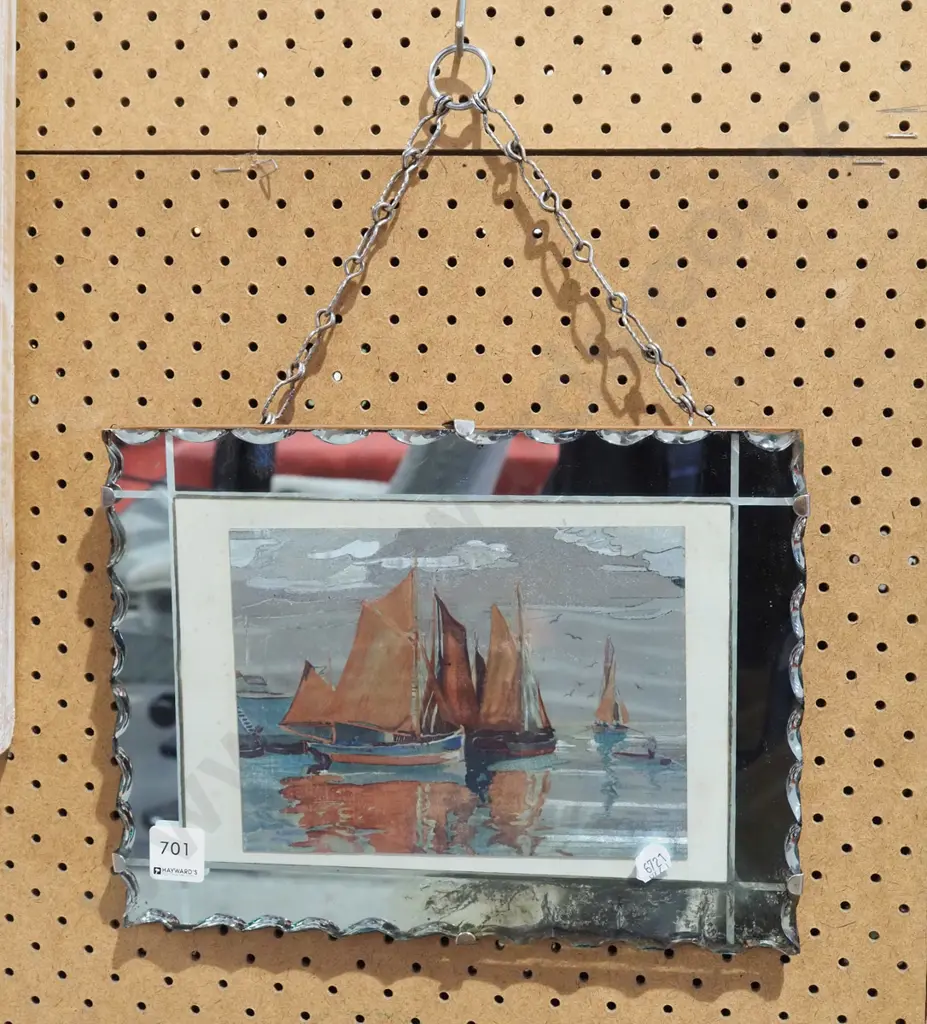 mirror framed print - sailing ships Image 1++
