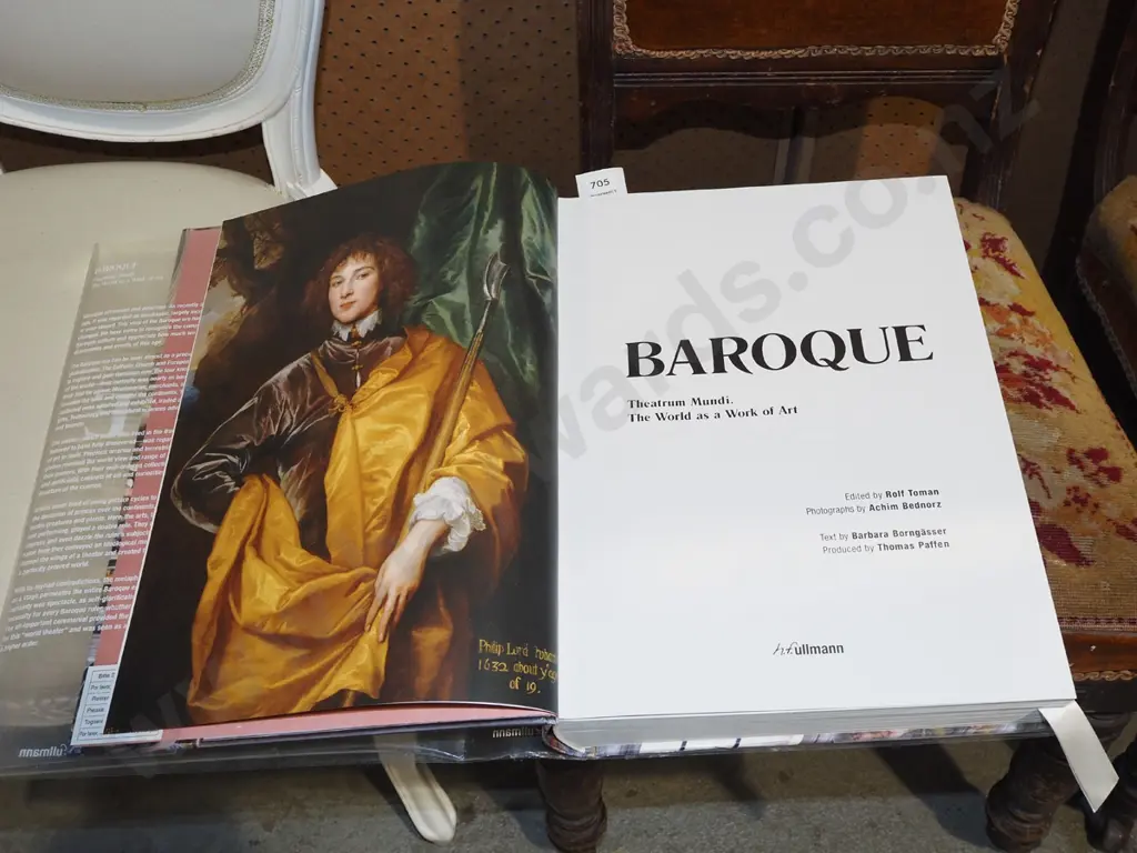 large format Baroque book Image 1++
