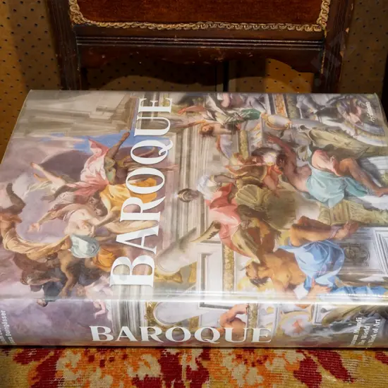 large format Baroque book