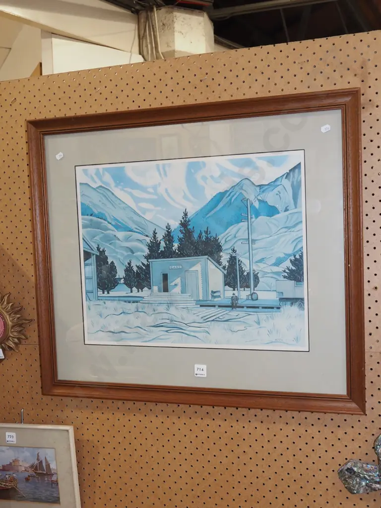 framed Rita Cook print Image 1++