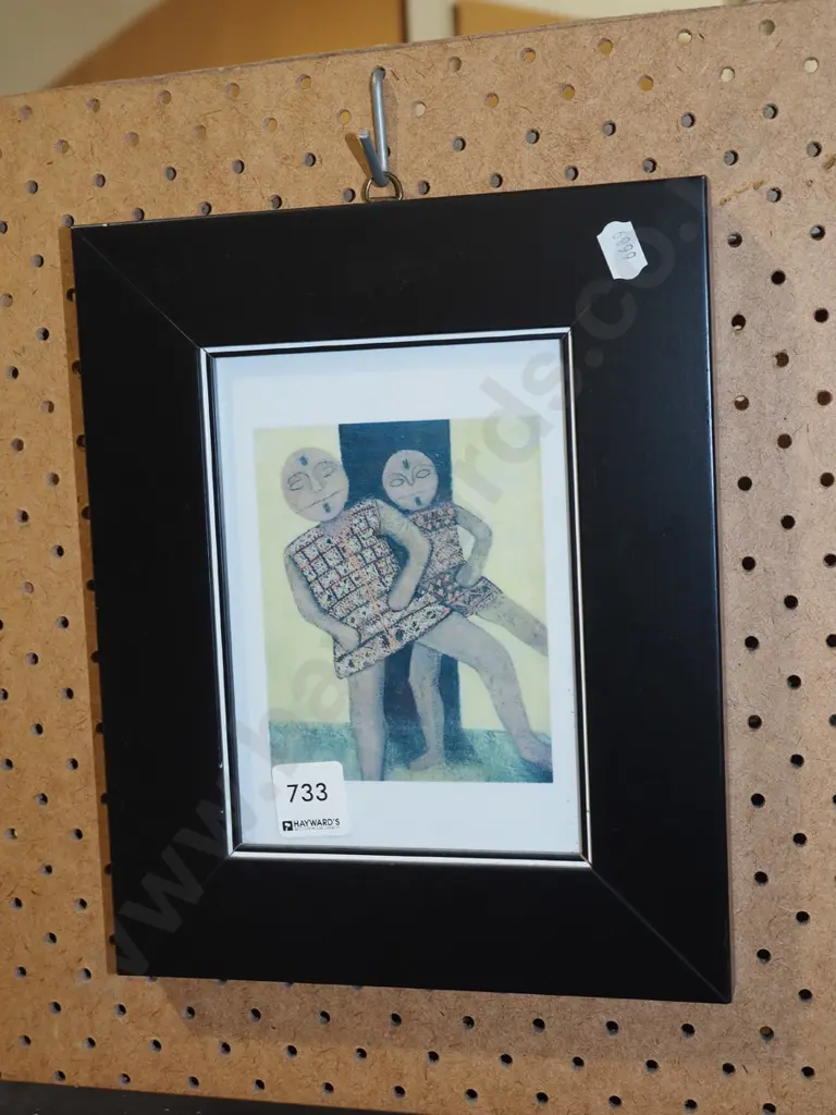 framed print - dancing figures Image 1++
