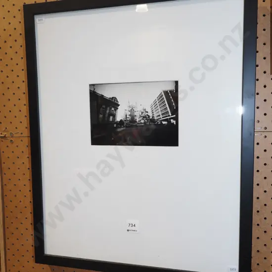 framed photo - Dunedin Cathedral
