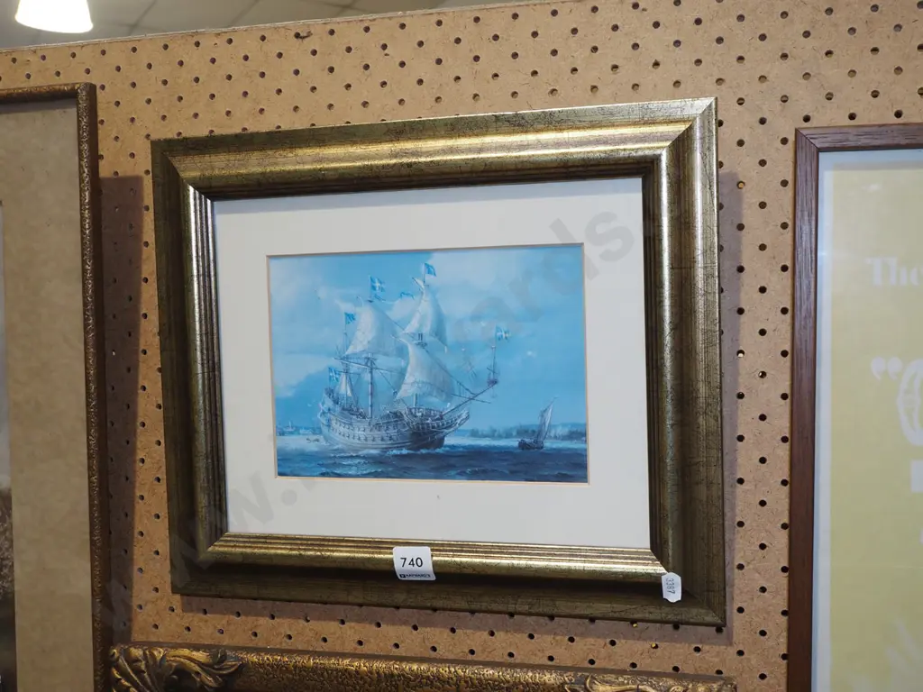 framed print - sailing ship Image 1++
