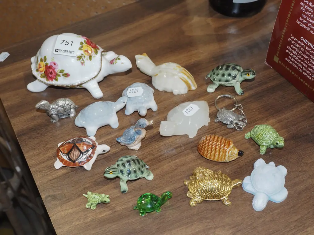 assorted animal figurines - turtles, ducks Image 1++