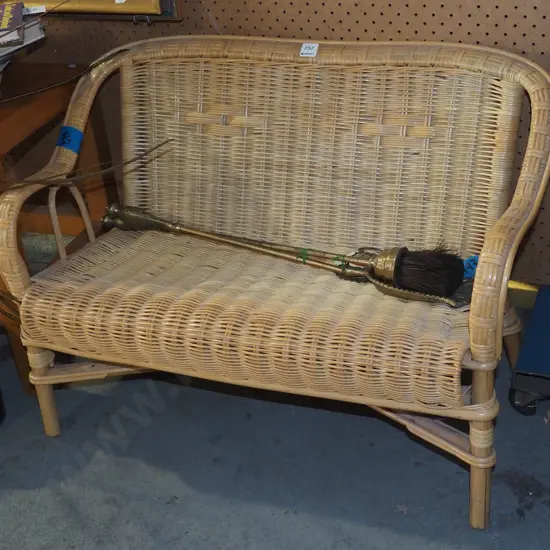 cane child's sofa