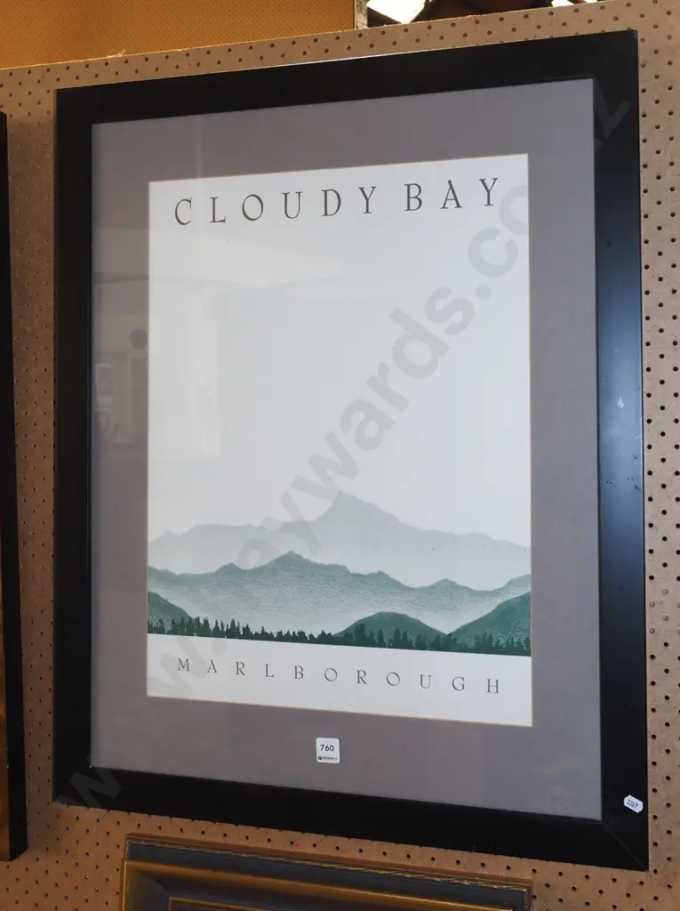 framed print - Marlborough Cloudy Bay Image 1++