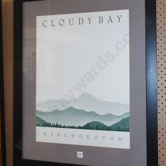 framed print - Marlborough Cloudy Bay