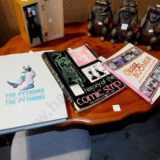 3x coffee table books