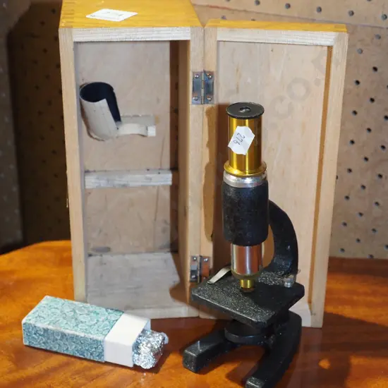 small microscope in case H210
