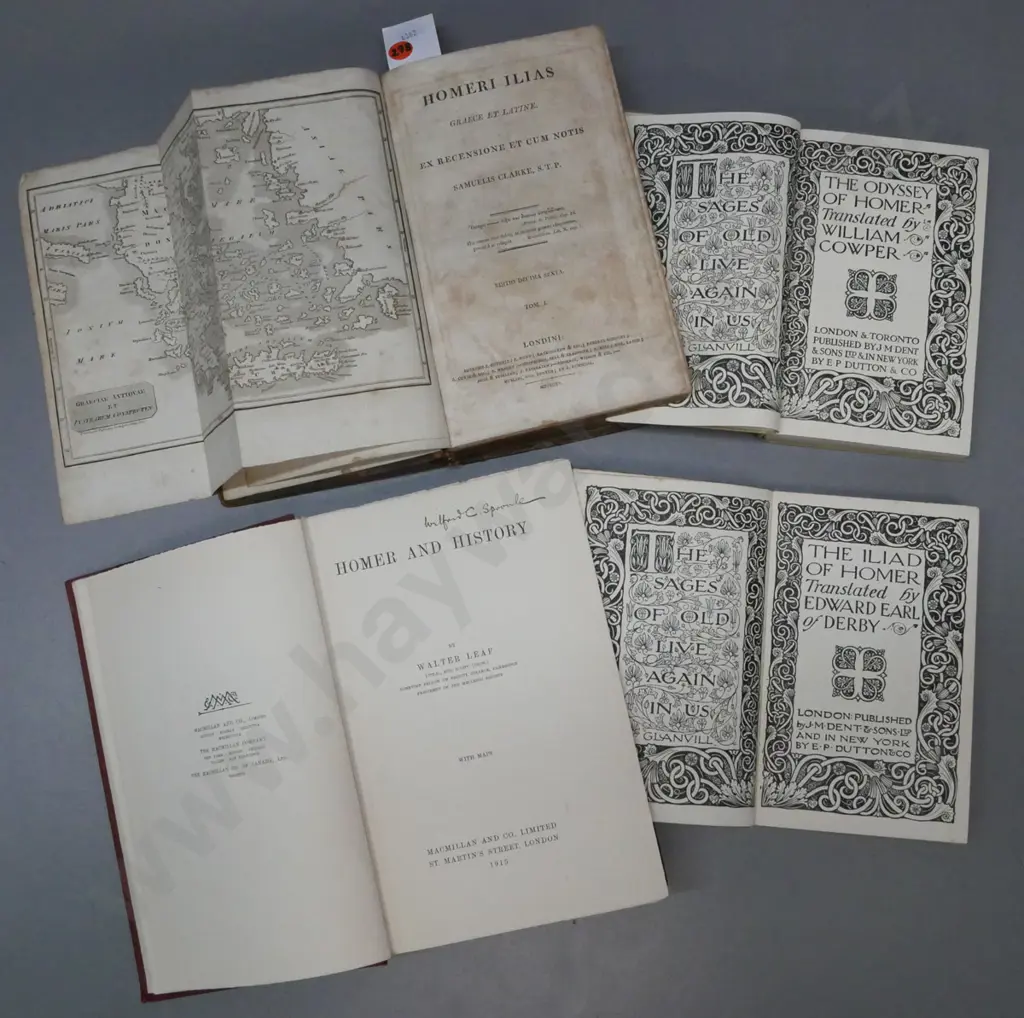 4x books of Homer: Image 1++