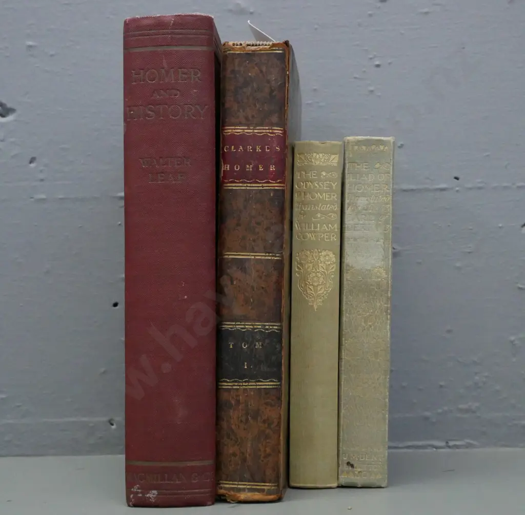 4x books of Homer: Image 1++