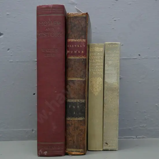 4x books of Homer: