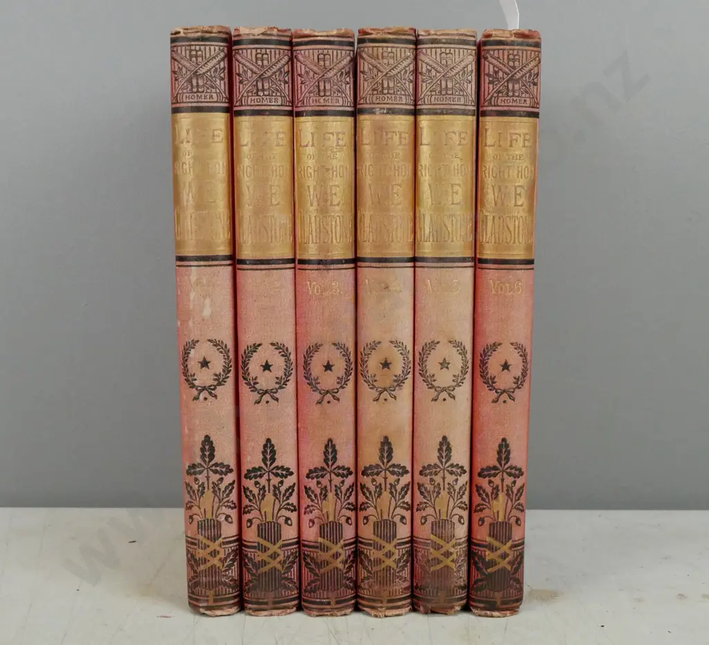 The Life of the Right Honourable WE Gladstone Vols I-VI, George Barnett Smith, Cassell London c1880 Image 1++