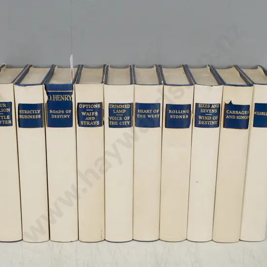 10x O Henry Authorised Edition, Doubleday c1900-1920. Include dustjackets.
