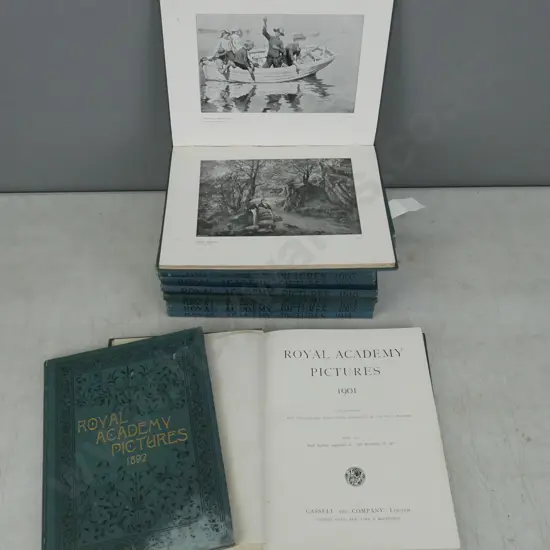 19 volumes 'Royal Academy Pictures' 1892-95, 97-99, 1901-03, 05-07, 09-14.
