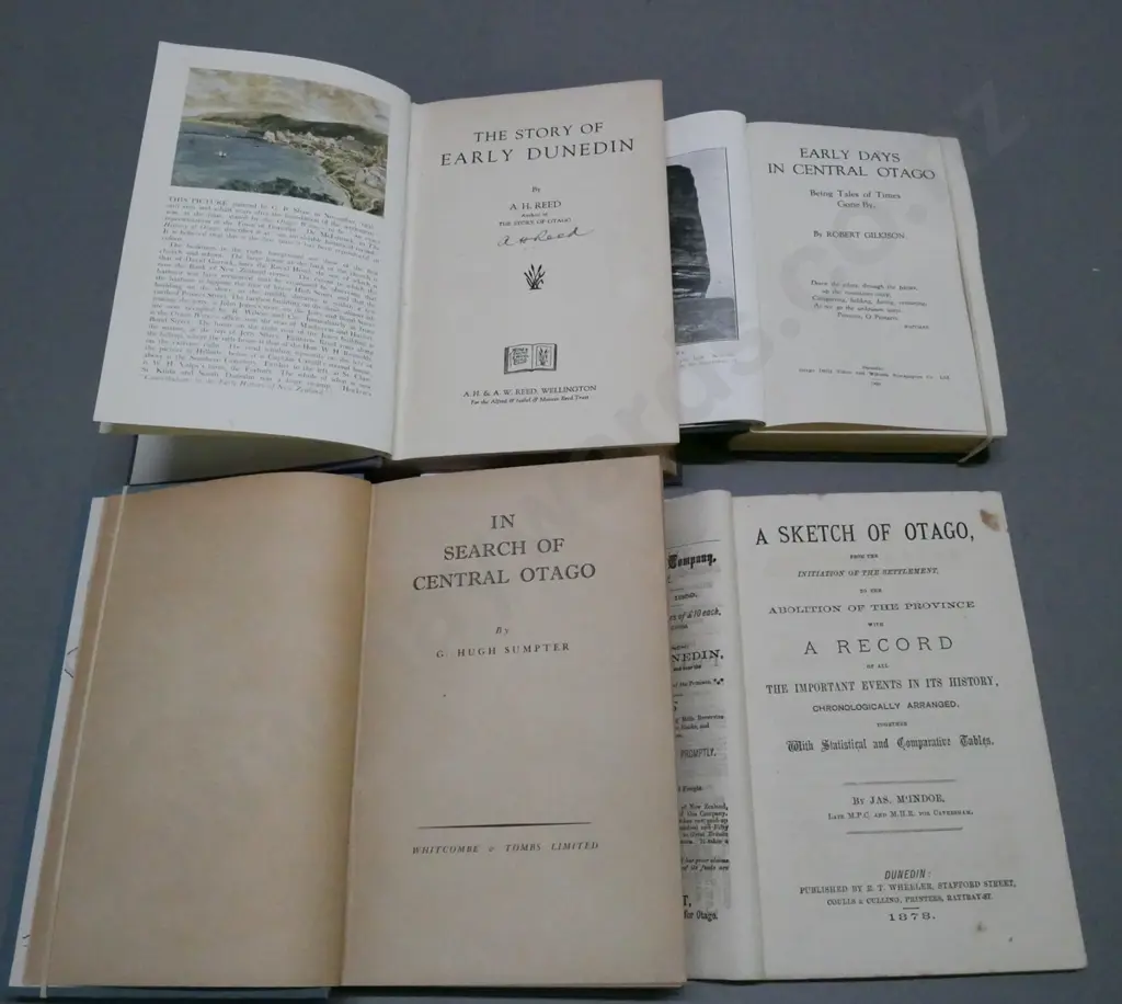 4x books of early Otago: Image 1++