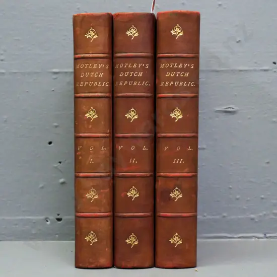 The Rise of the Dutch Republic: A History vols I, II, III, John Lothrop Motley, Frederick Warne, London, c1900.