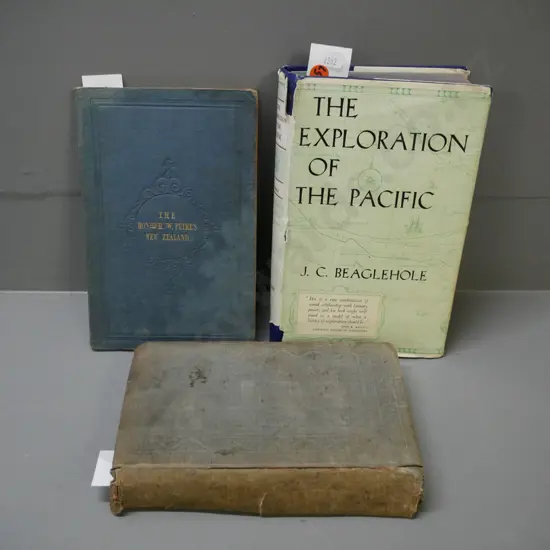 3x books of early New Zealand: