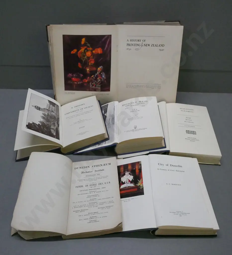 6x books of early Otago: Image 1++