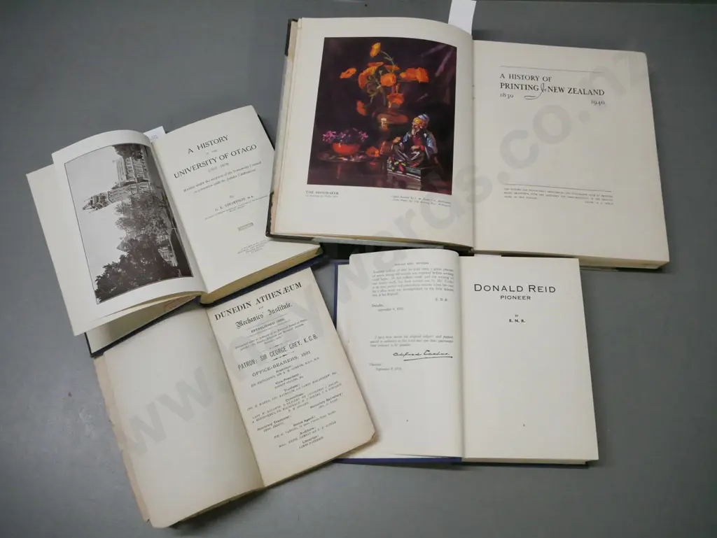 6x books of early Otago: Image 1++