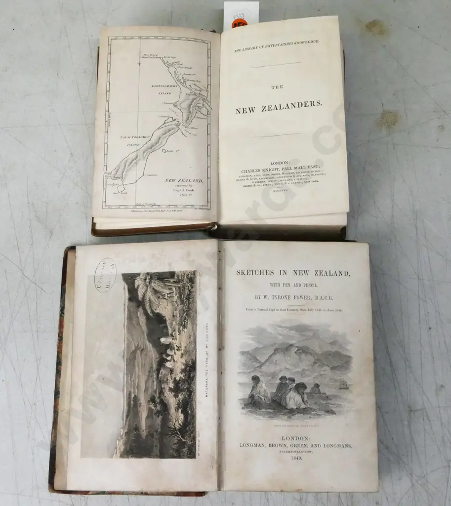2x books of early New Zealand: Image 1++