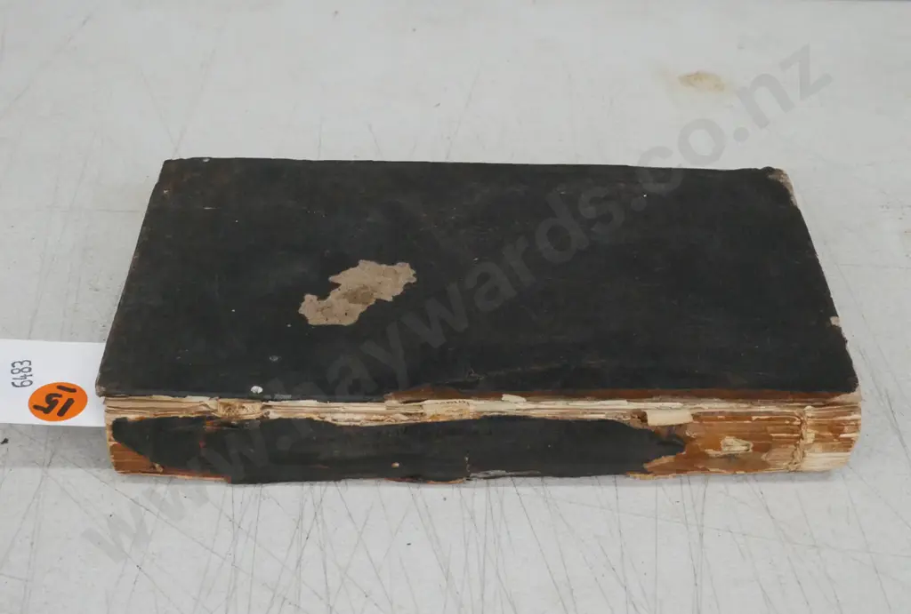 Ko te Tahi Wahi Kawenata Tawhito [Old Testament of Bible in Te Reo Maori], TR Harrison, London 1848. Image 1++