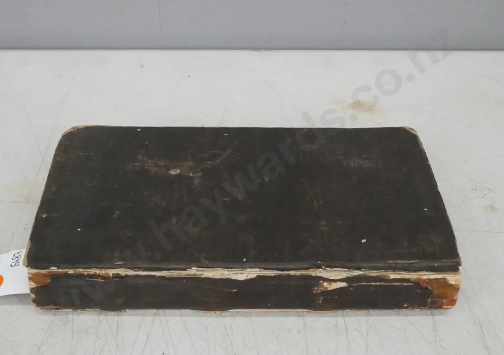 Ko te Tahi Wahi Kawenata Tawhito [Old Testament of Bible in Te Reo Maori], TR Harrison, London 1848. Image 1++