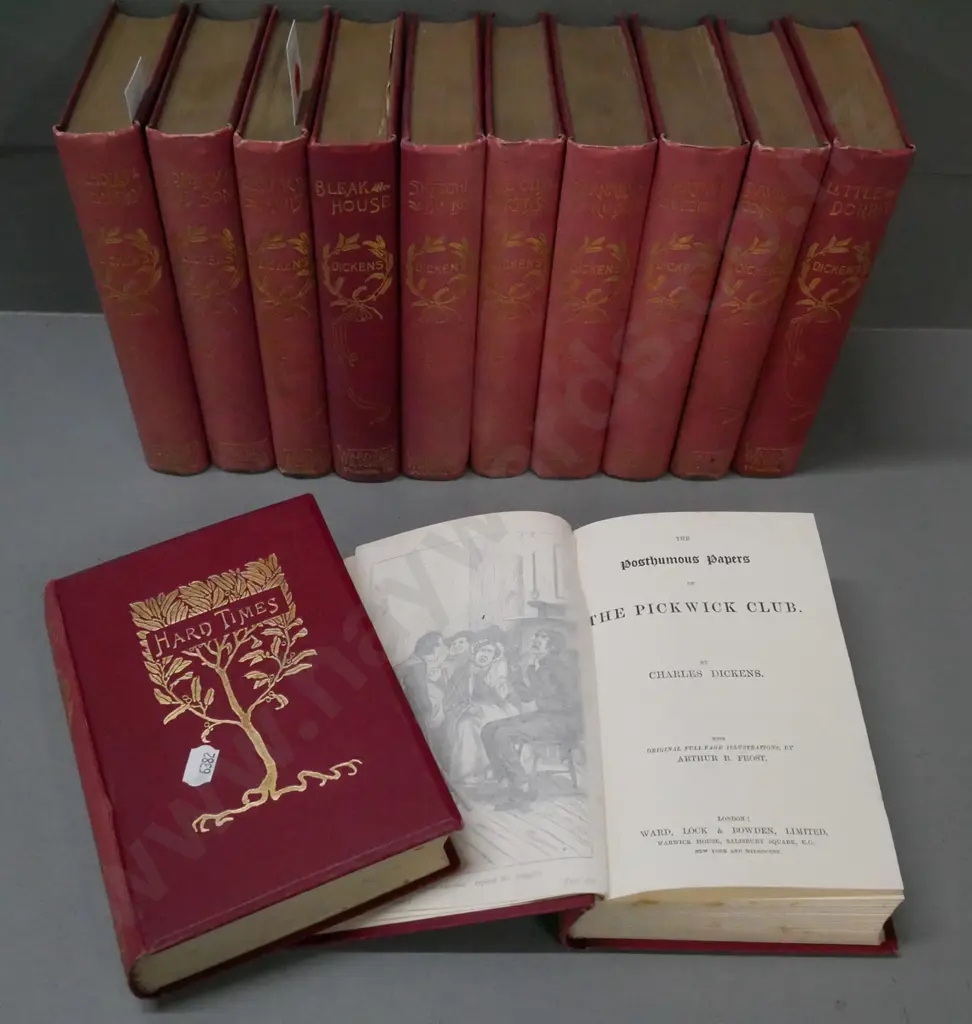 12x Charles Dickens books: Image 1++