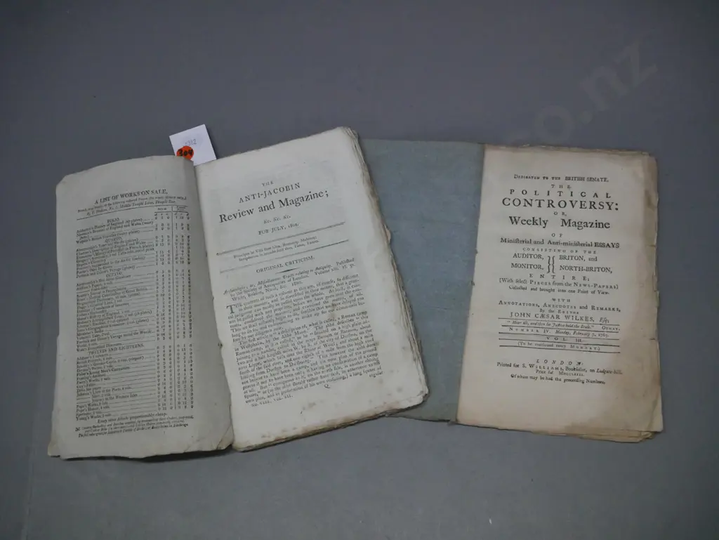2x early political magazines: Image 1++