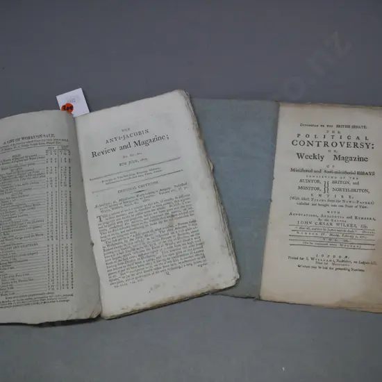 2x early political magazines: