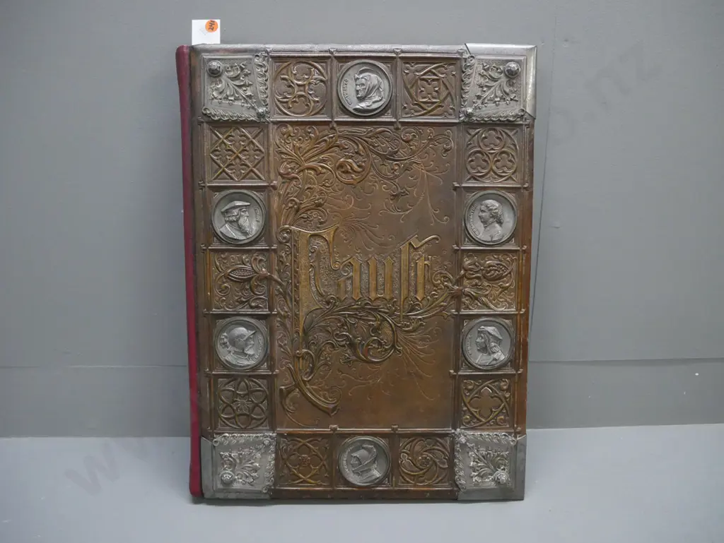 Goethe "Faust", translated by Theodore Martin, London: Frederick Bruckmann, 1877. Image 1++