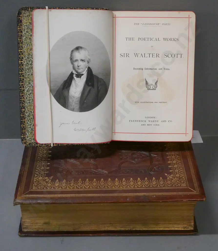 Complete Works of Robert Burns & the Poetical Works of Sir Walter Scott William Collins Glasgow & London, Image 1++