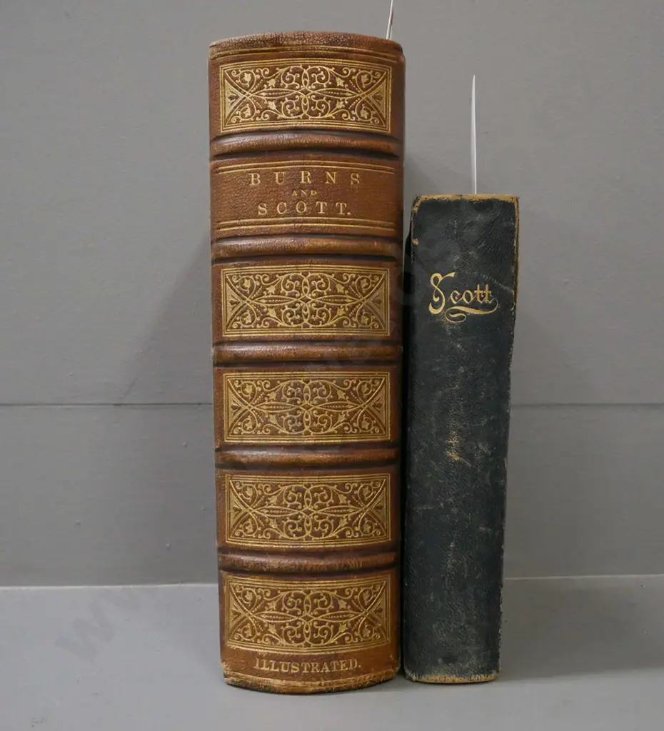Complete Works of Robert Burns & the Poetical Works of Sir Walter Scott William Collins Glasgow & London, Image 1++