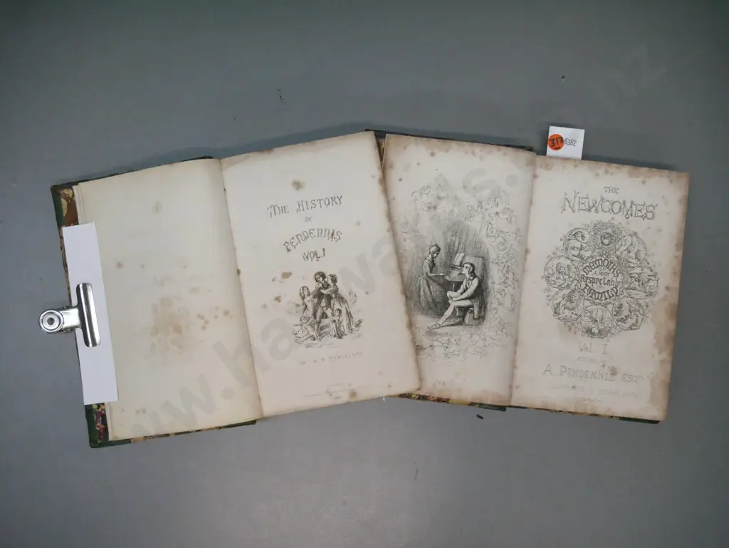 2x William Makepeace Thackeray novels: Image 1++
