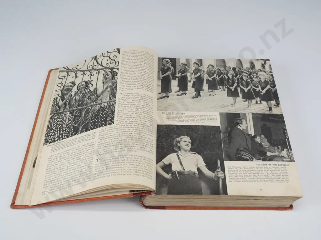 Women of All Lands Their Charm Culture and Characteristics, Rosita Forbes ed, The Amalgamated Press, London 1940. Image 1++