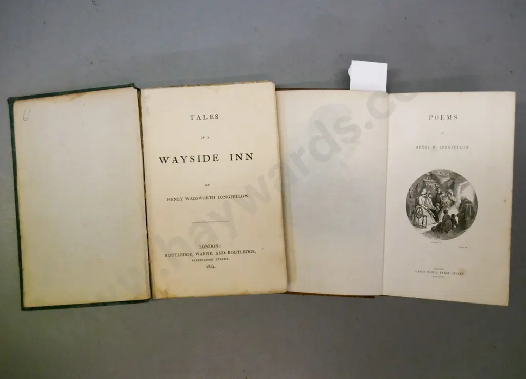 2x books of Henry Wadsworth Longfellow: Image 1++