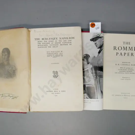 2x European history books: