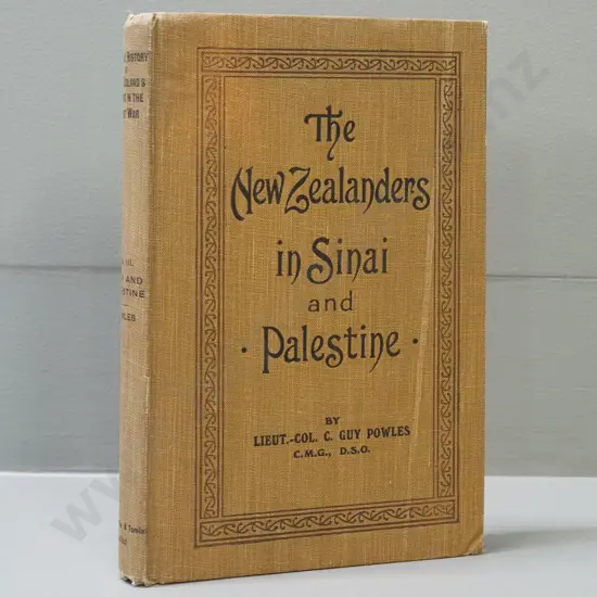 The Official History of New Zealand's Effort in the Great War: Vol. 3 - Sinai & Palestine -