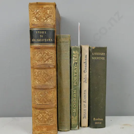 5x literary books: