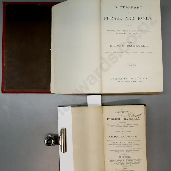 2x reference books: