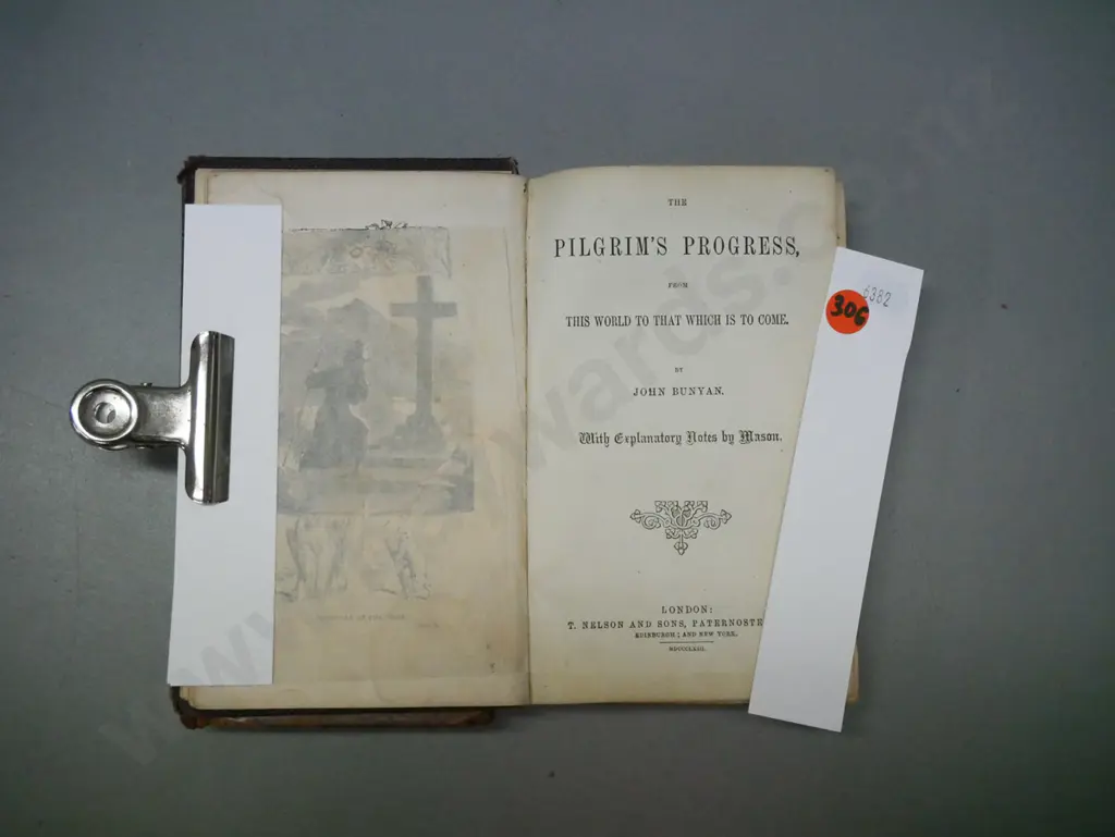 2x Pilgrim's Progress: W. Suttaby, London, 1805; T Nelson & Sons, London, 1863. Suttaby: Image 1++