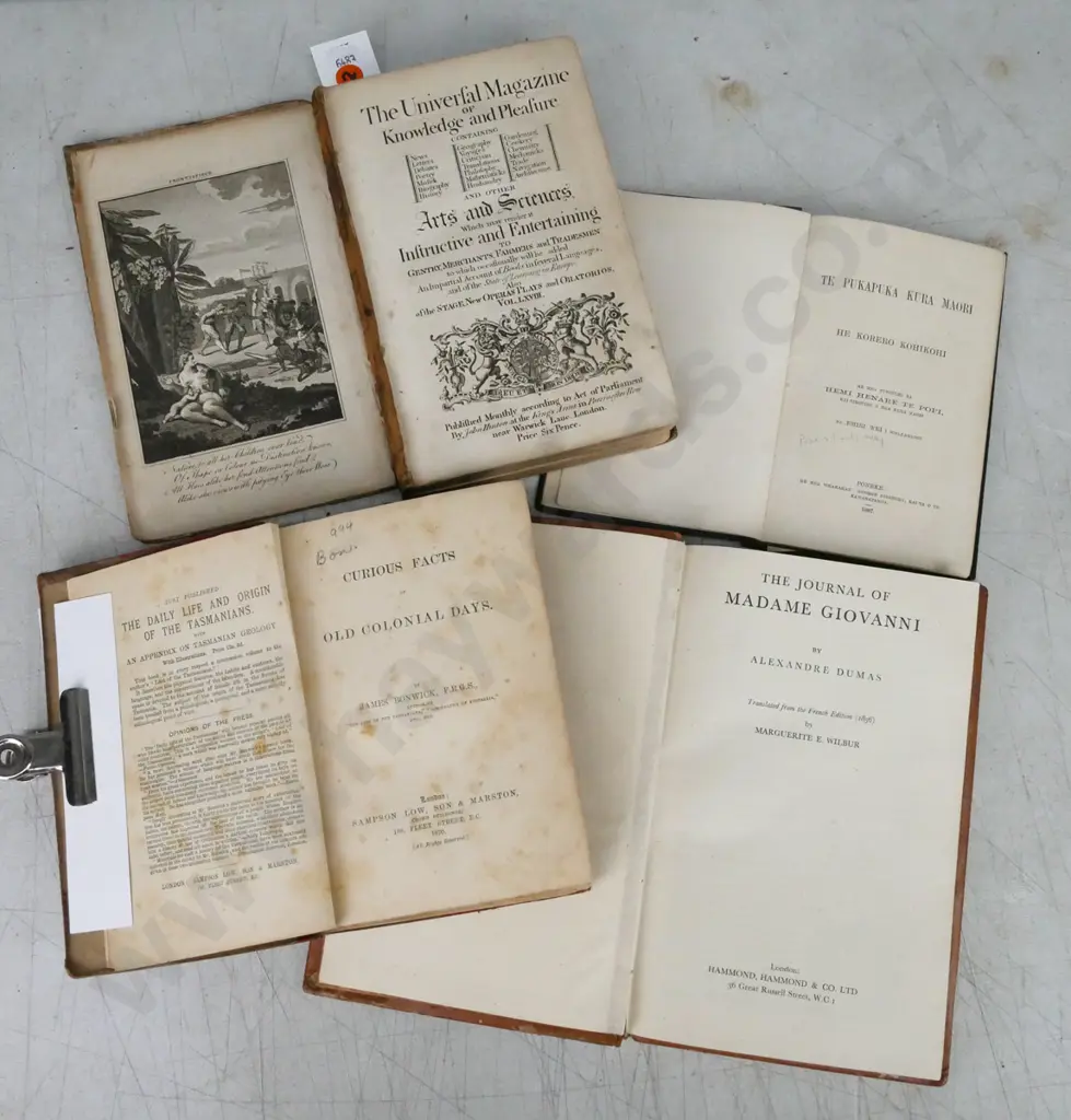 4x books of early NZ/Australia/Pacific: Image 1++