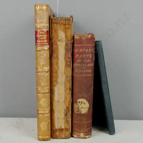 4x books of early NZ/Australia/Pacific: