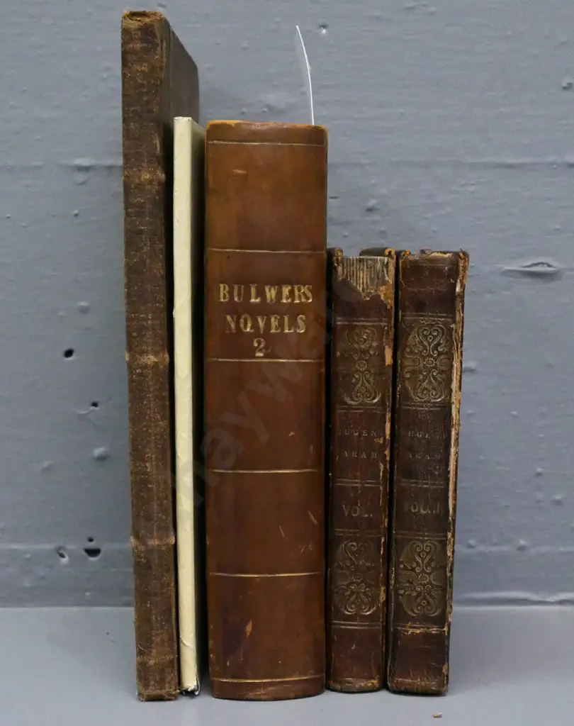 5x books on Eugene Aram: Image 1++