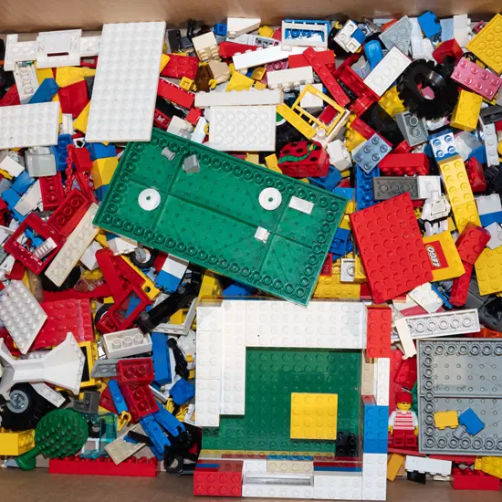 box of Lego