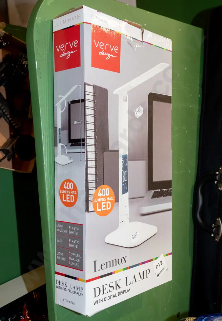 Lennox digital display desk lamp Image 1++