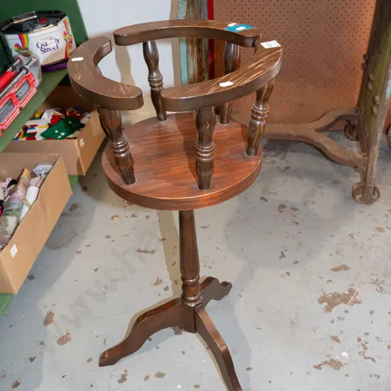 pine jardiniere stand